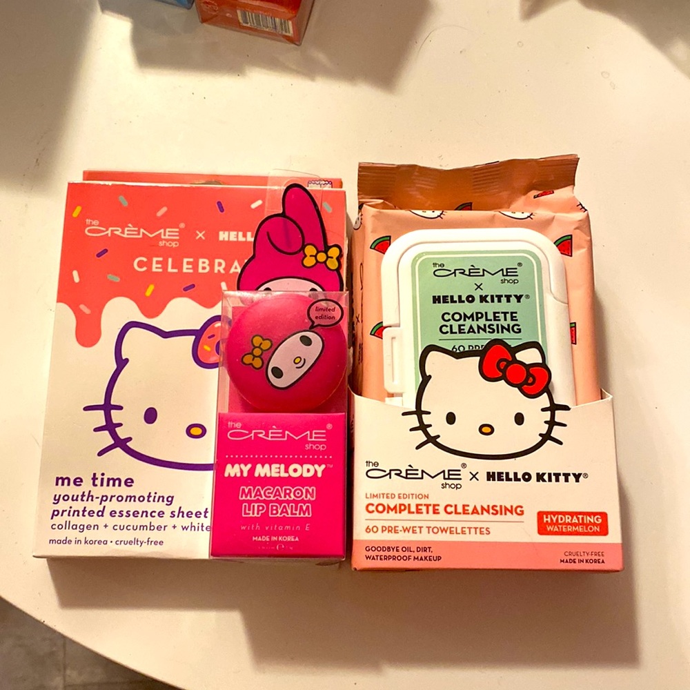 The Crème shop X Hello Kitty set of 3
